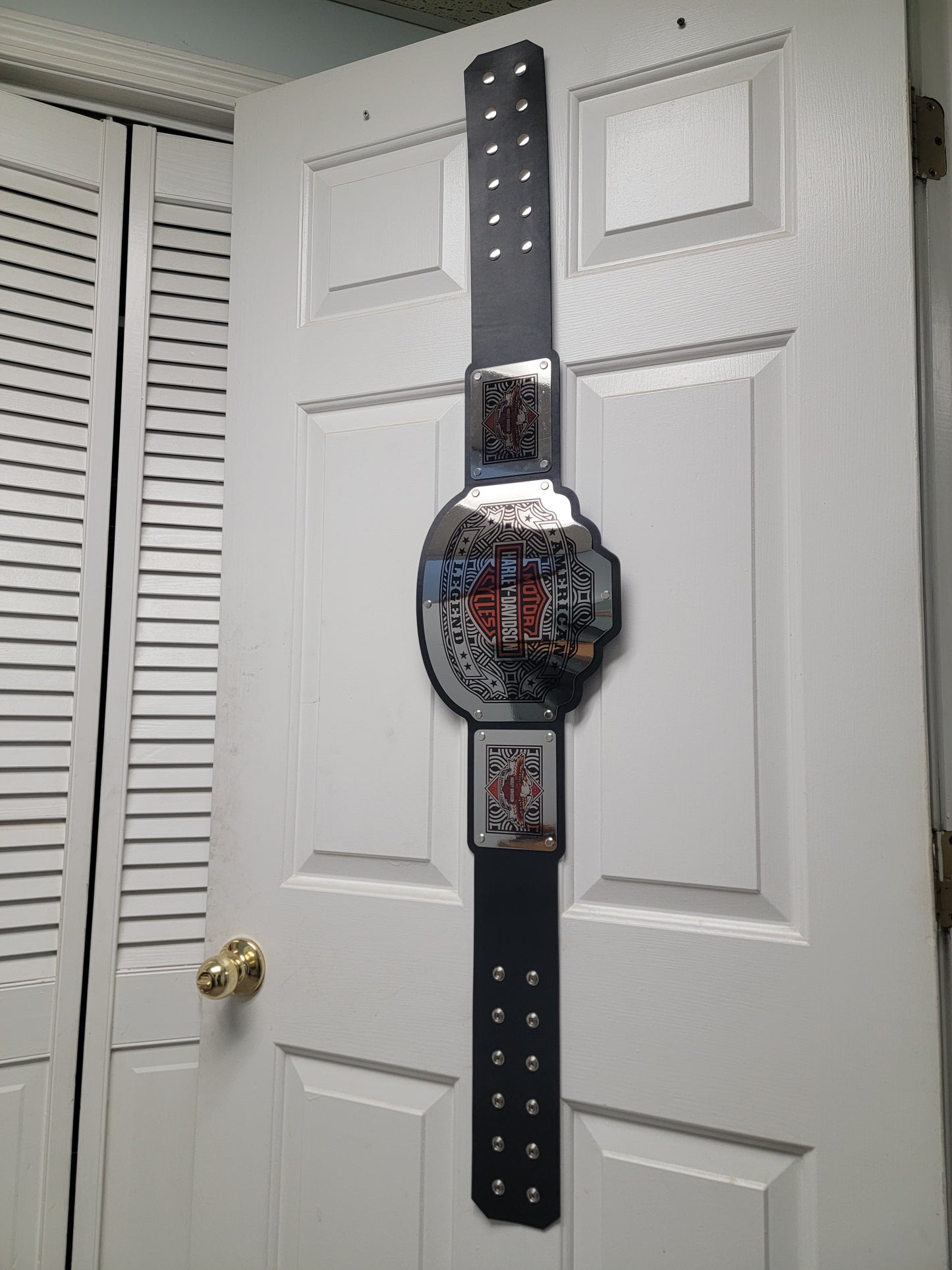 Harley-Davidson Championship Belt - Commander Series - Chrome