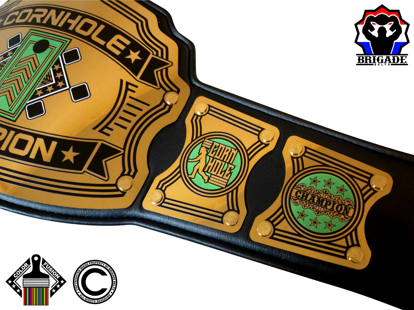 Cornhole Title Belt