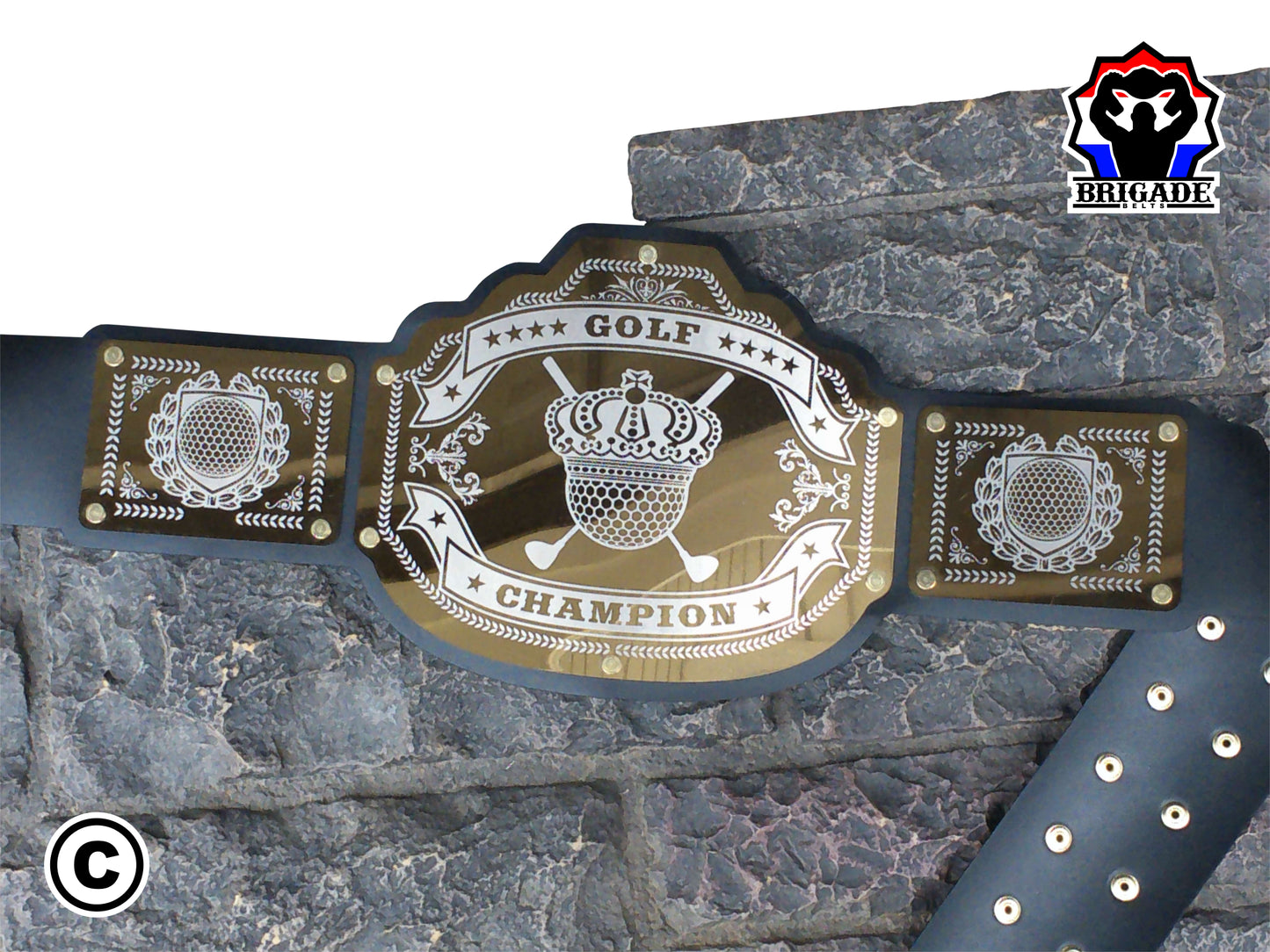 Golf Champion Title Belt