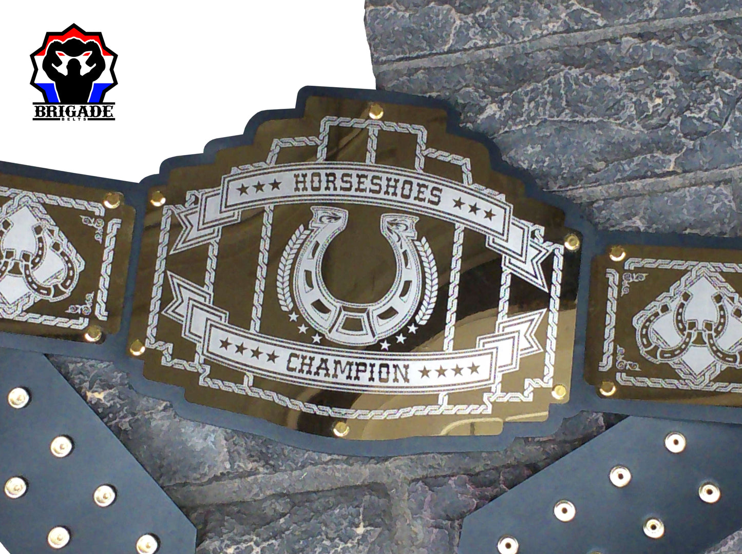 Horseshoes Award Title Belt