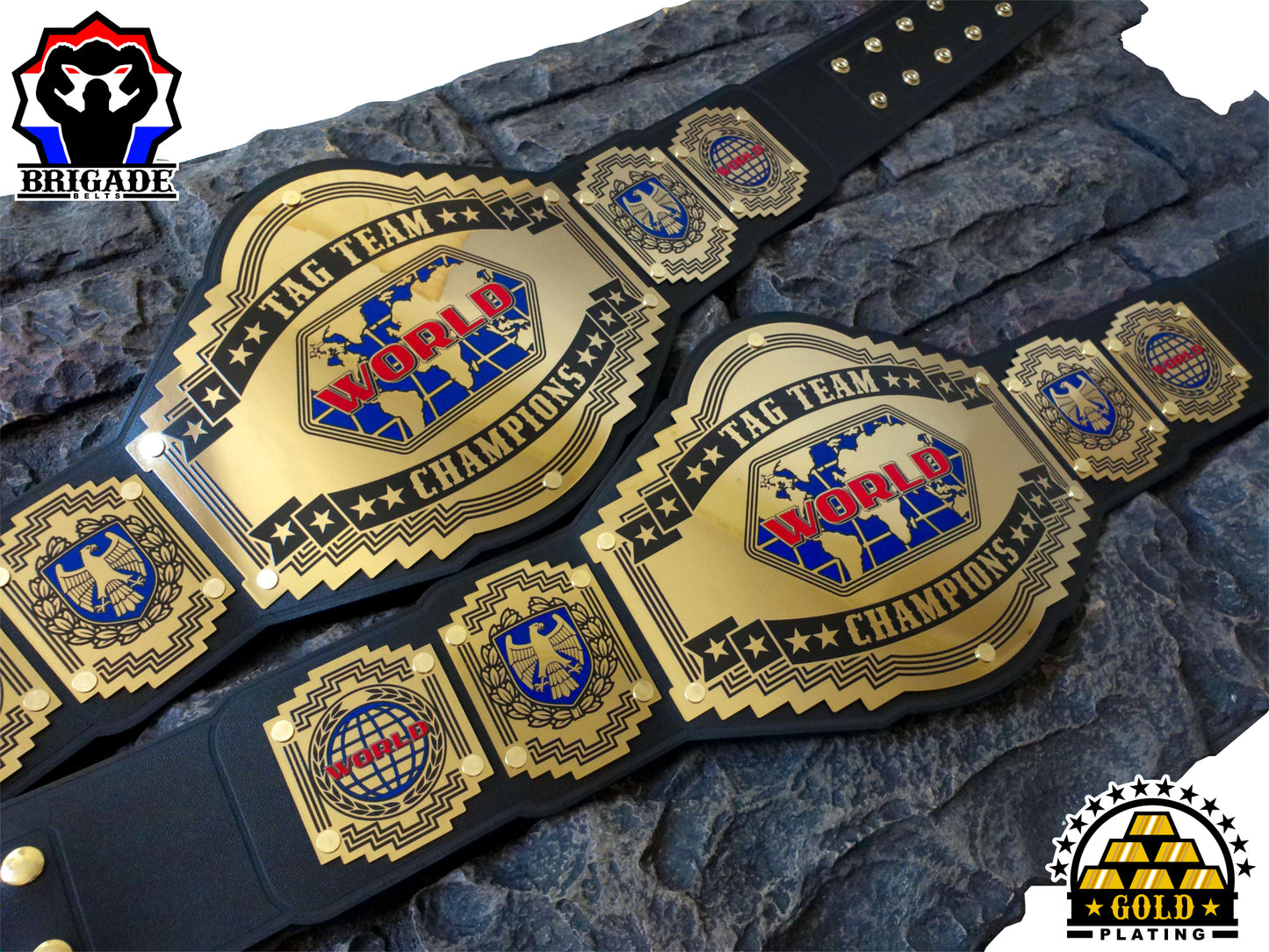 Tag Team Belts Set