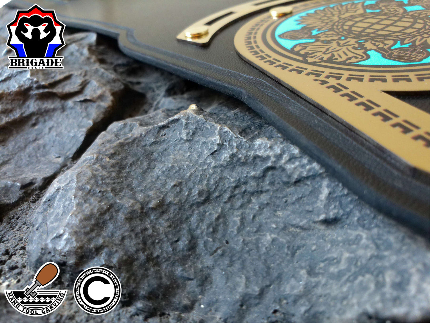 Gold World Champion Belt