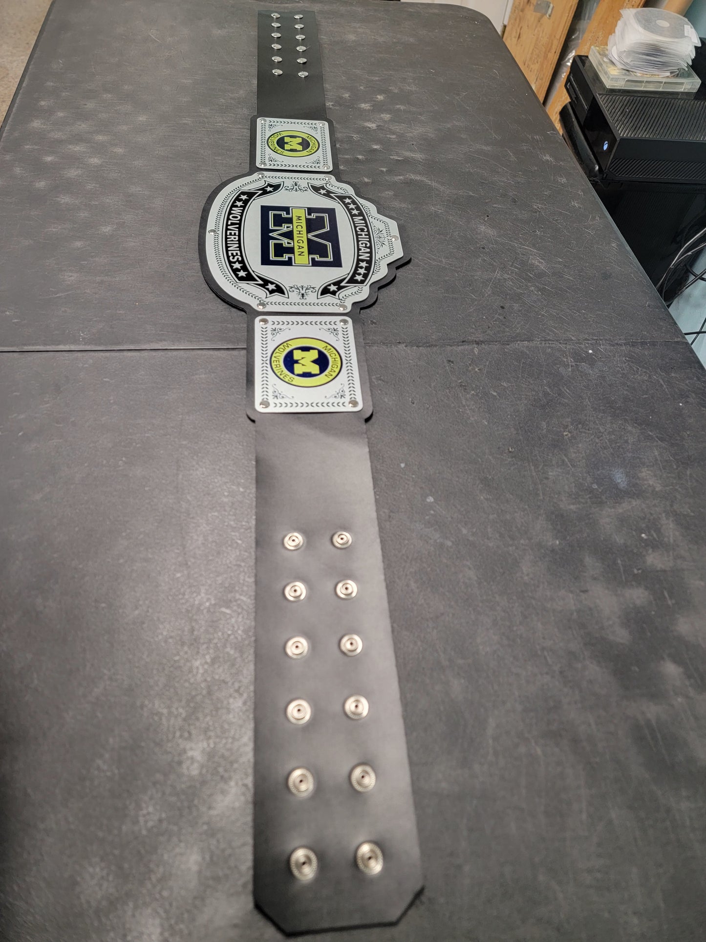 Michigan Wolverines Championship Belt - Commander Model
