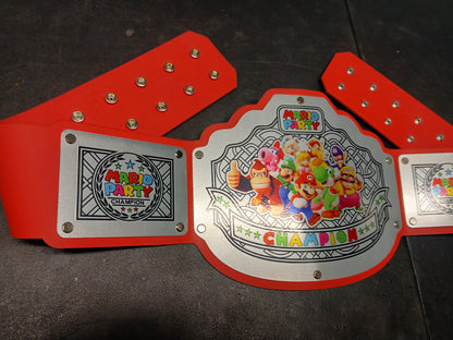 Mario Party Champion Belt - Commander Series - Silver