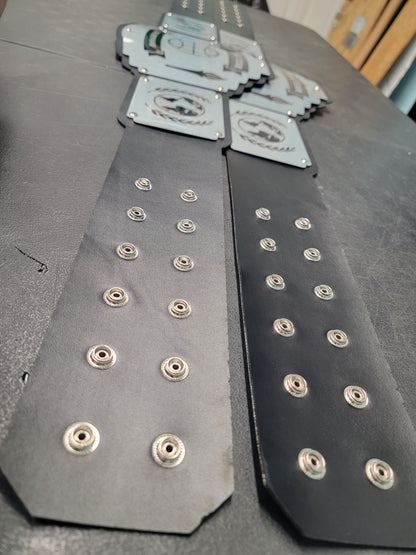 Tag Team Championship Belts - Bomber Series - Silver