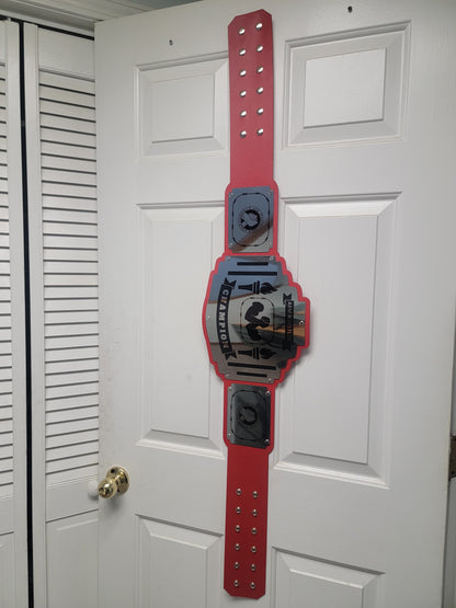 Arm Wrestling Championship Belt - Bomber Series - Chrome