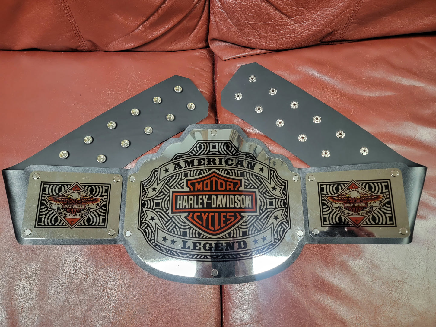 Harley-Davidson Championship Belt - Commander Series - Chrome