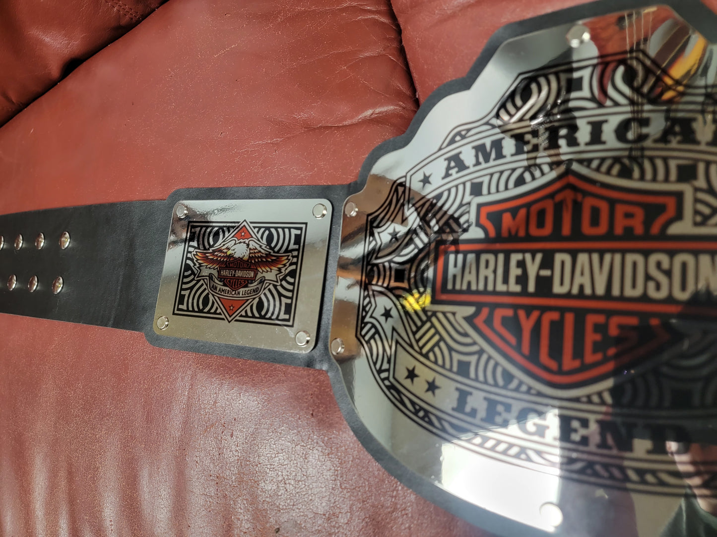 Harley-Davidson Championship Belt - Commander Series - Chrome