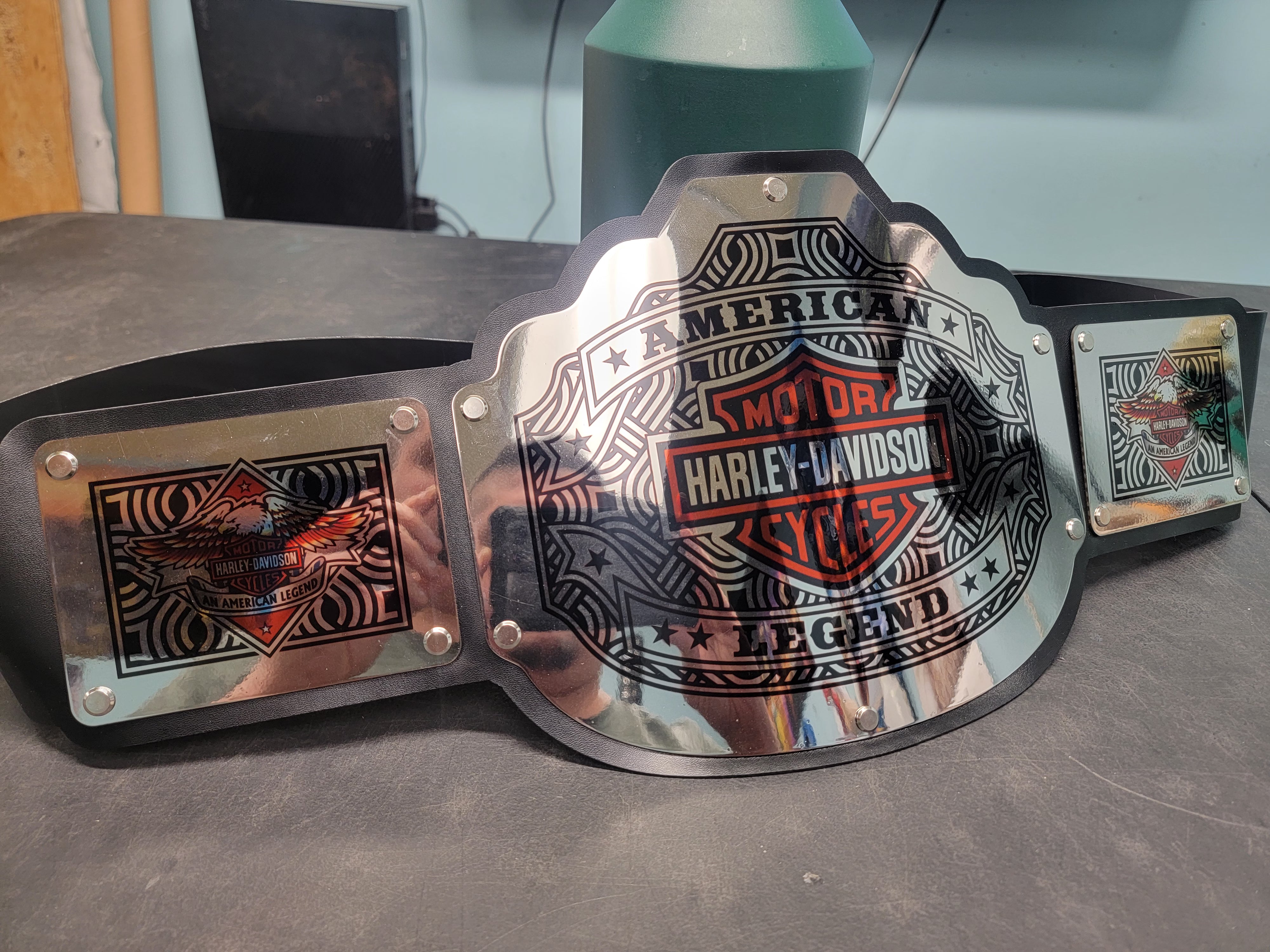 Harley-Davidson Championship Belt - Commander Series - Chrome