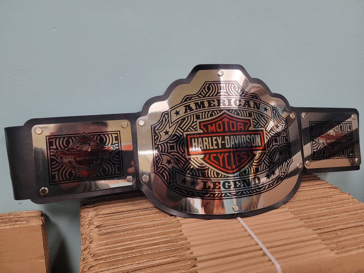 Harley-Davidson Championship Belt - Commander Series - Chrome