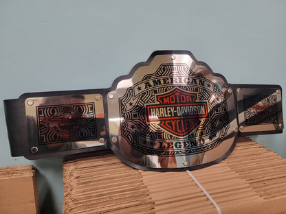 Harley-Davidson Championship Belt - Commander Series - Chrome