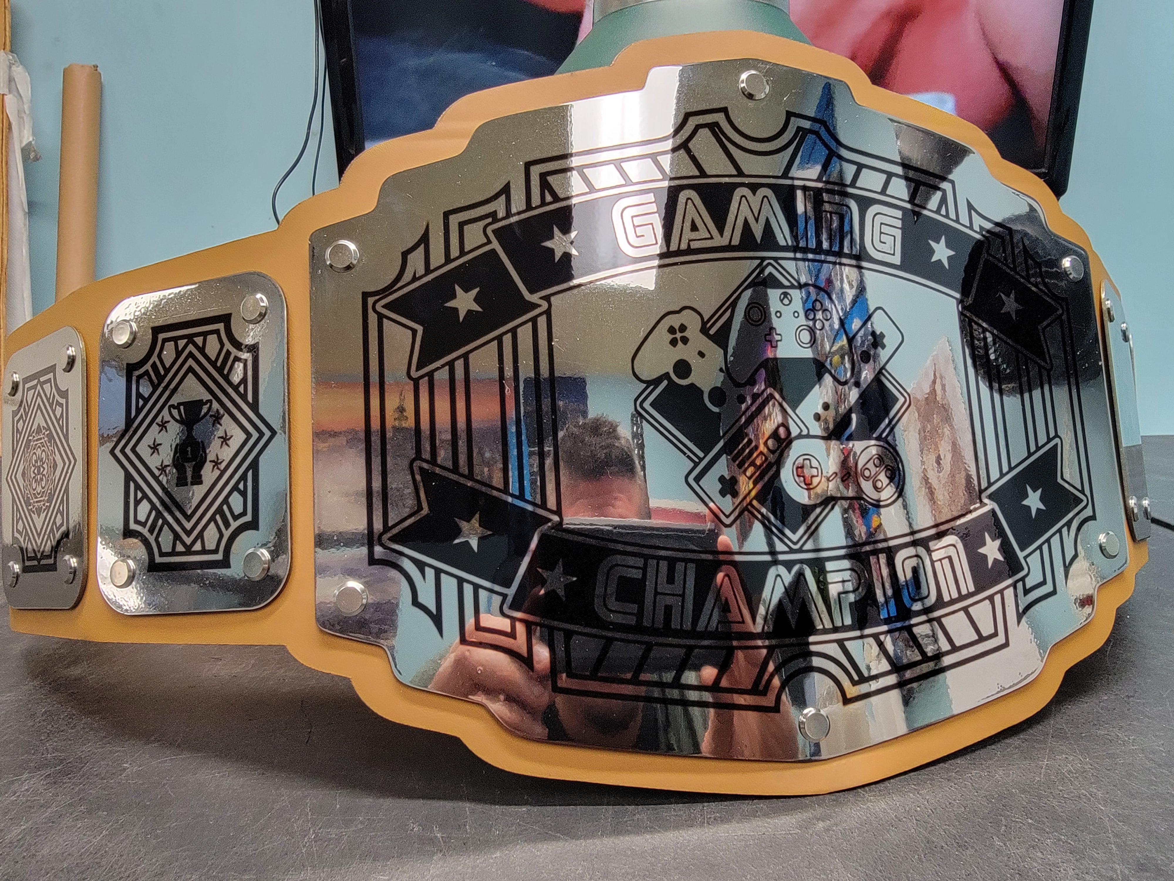 Gaming Champion Belt - Legend Series - Chrome
