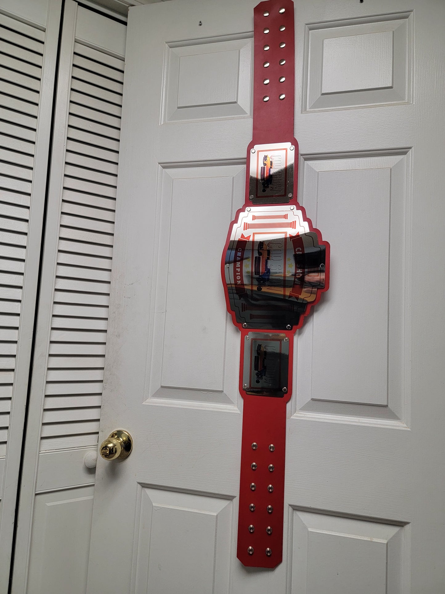 Car Show Championship Belt - Bomber Series - Chrome