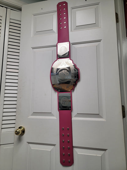 World's Best Mom Championship Belt - Commander Series - Chrome