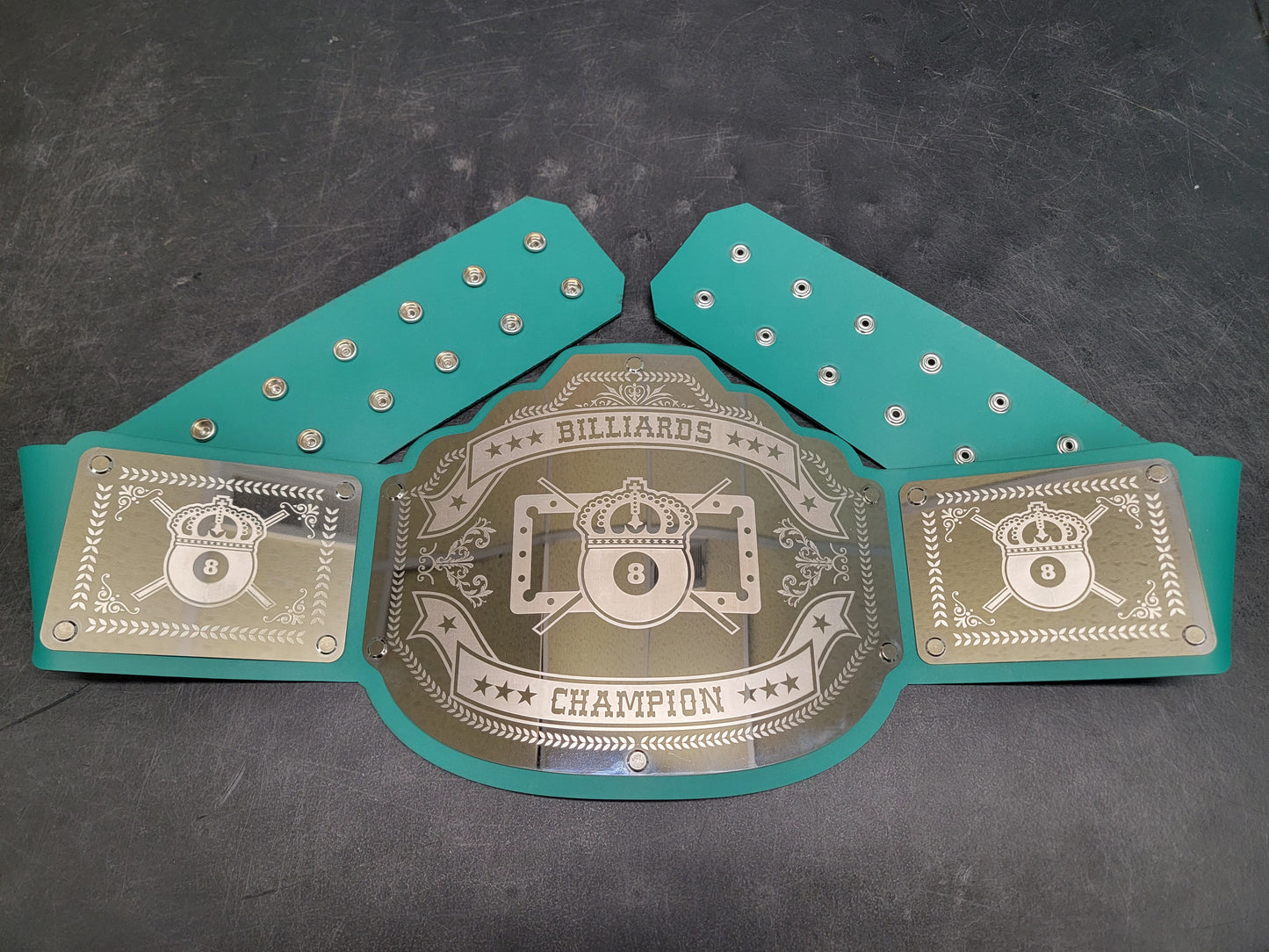 Darts Championship Belt - Commander Series - Chrome