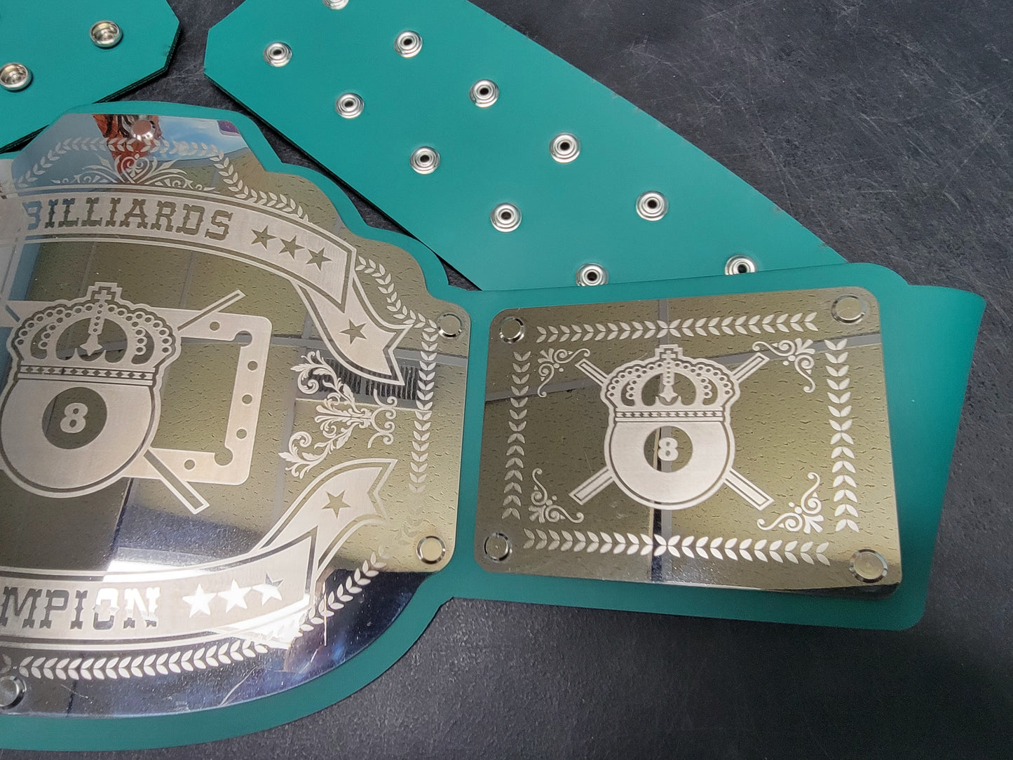 Darts Championship Belt - Commander Series - Chrome