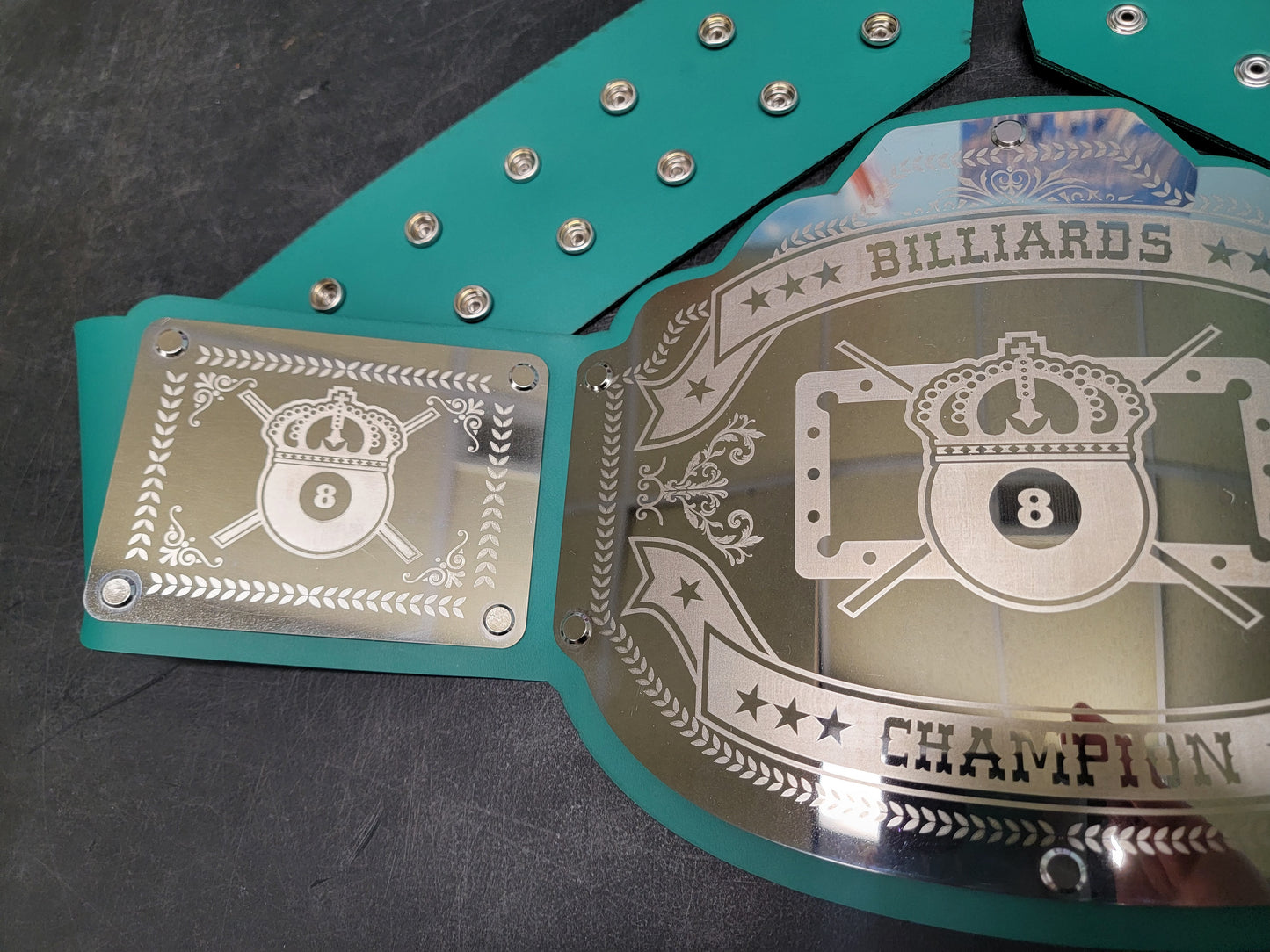 Darts Championship Belt - Commander Series - Chrome