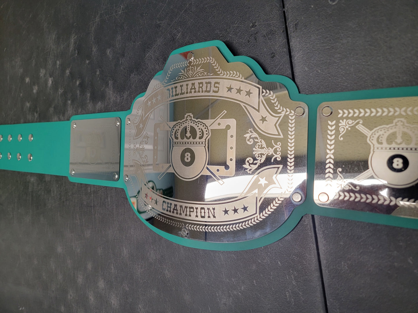 Darts Championship Belt - Commander Series - Chrome