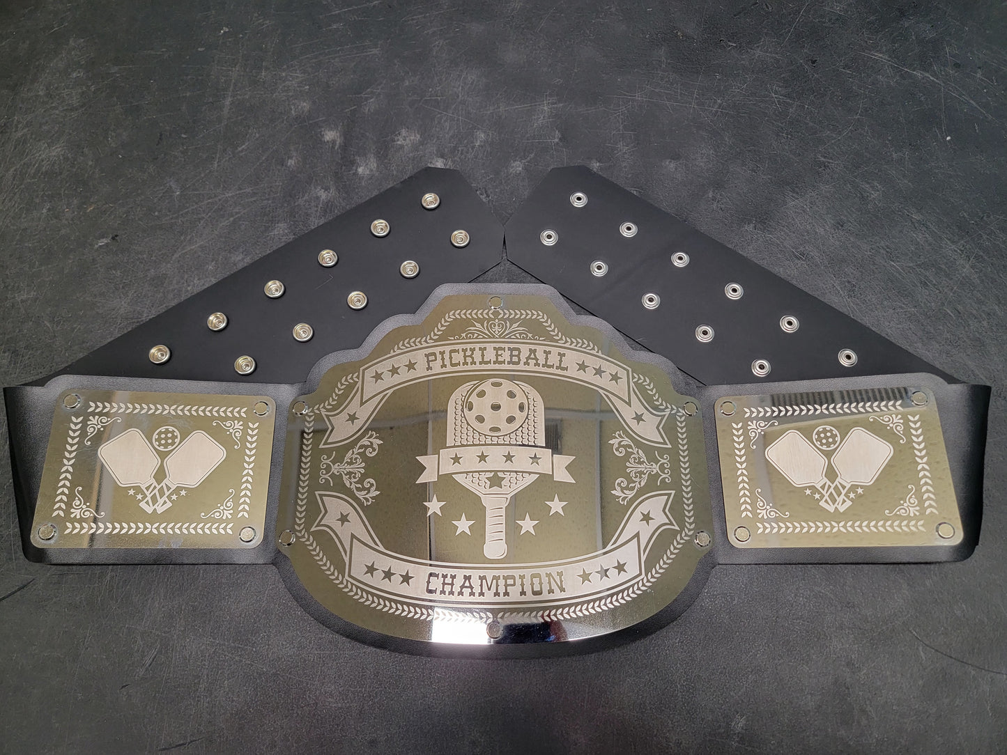 Darts Championship Belt - Commander Series - Chrome