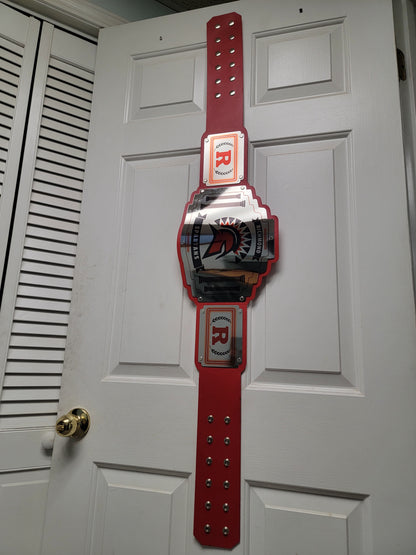 Richmond Spartans Championship Belt - Bomber Series - Chrome