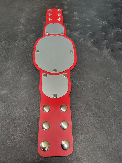 Blank Mini Championship Belt - Mini Series - Silver