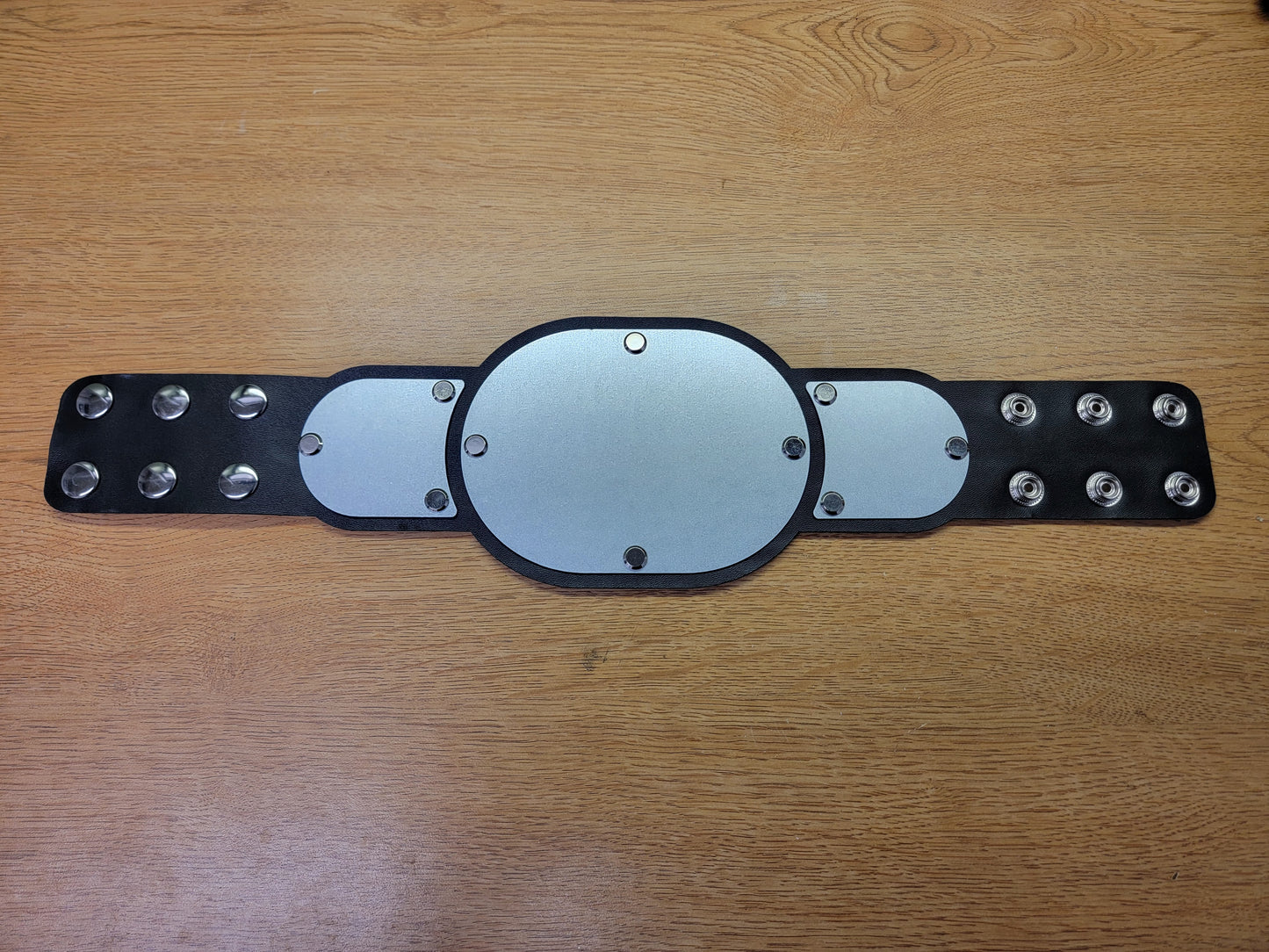 Blank Mini Championship Belt - Mini Series - Silver