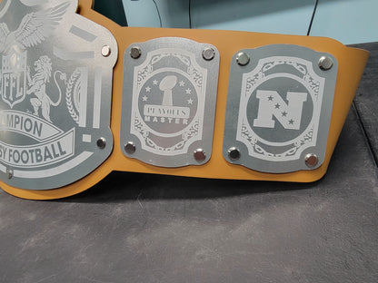 Fantasy Football Championship Belt - Emperor Series - Silver