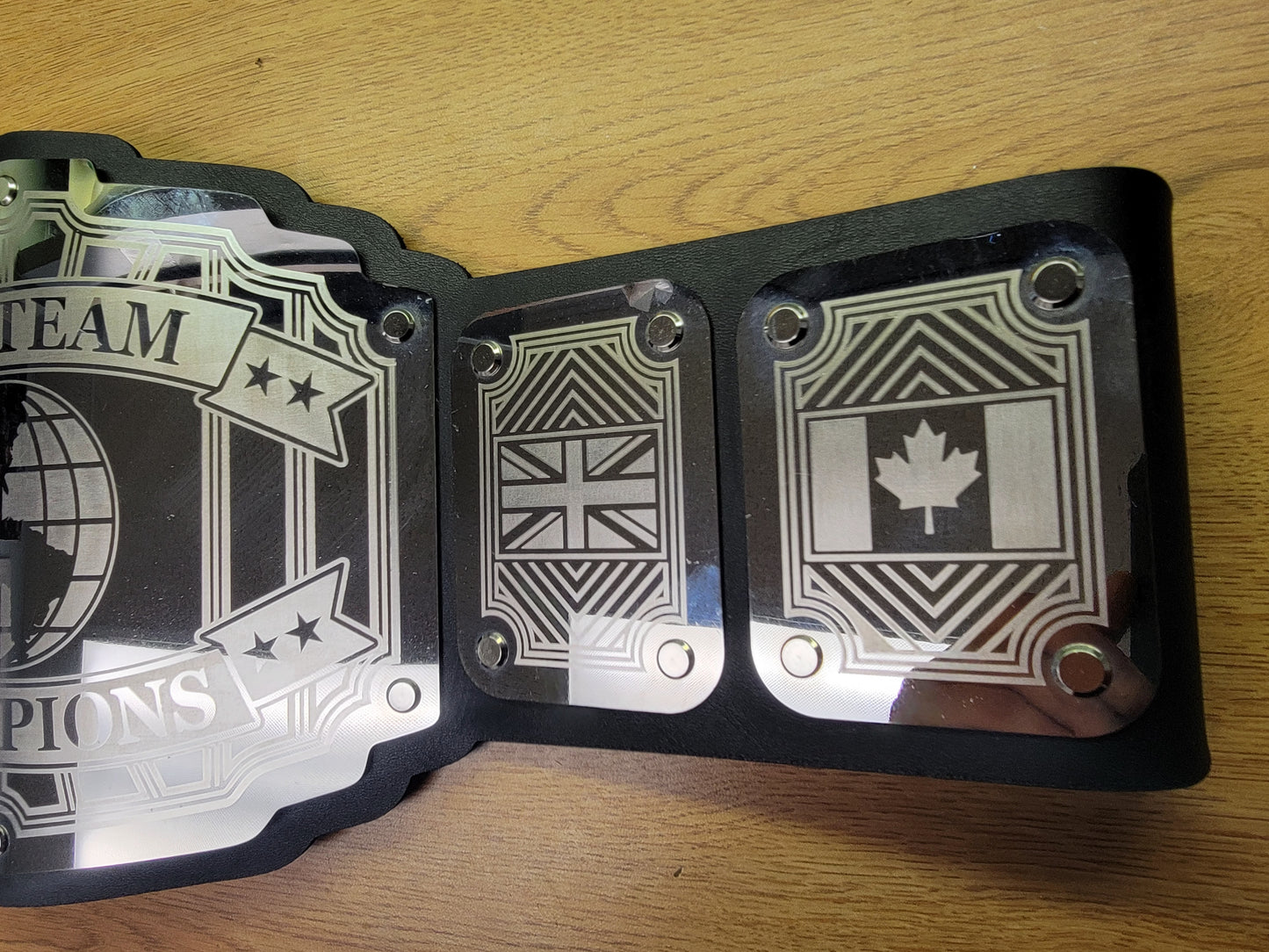 Tag-Team Championship Belts - Legend Series - Chrome