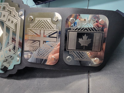 Undisputed Championship Belt - Legend Series - Chrome