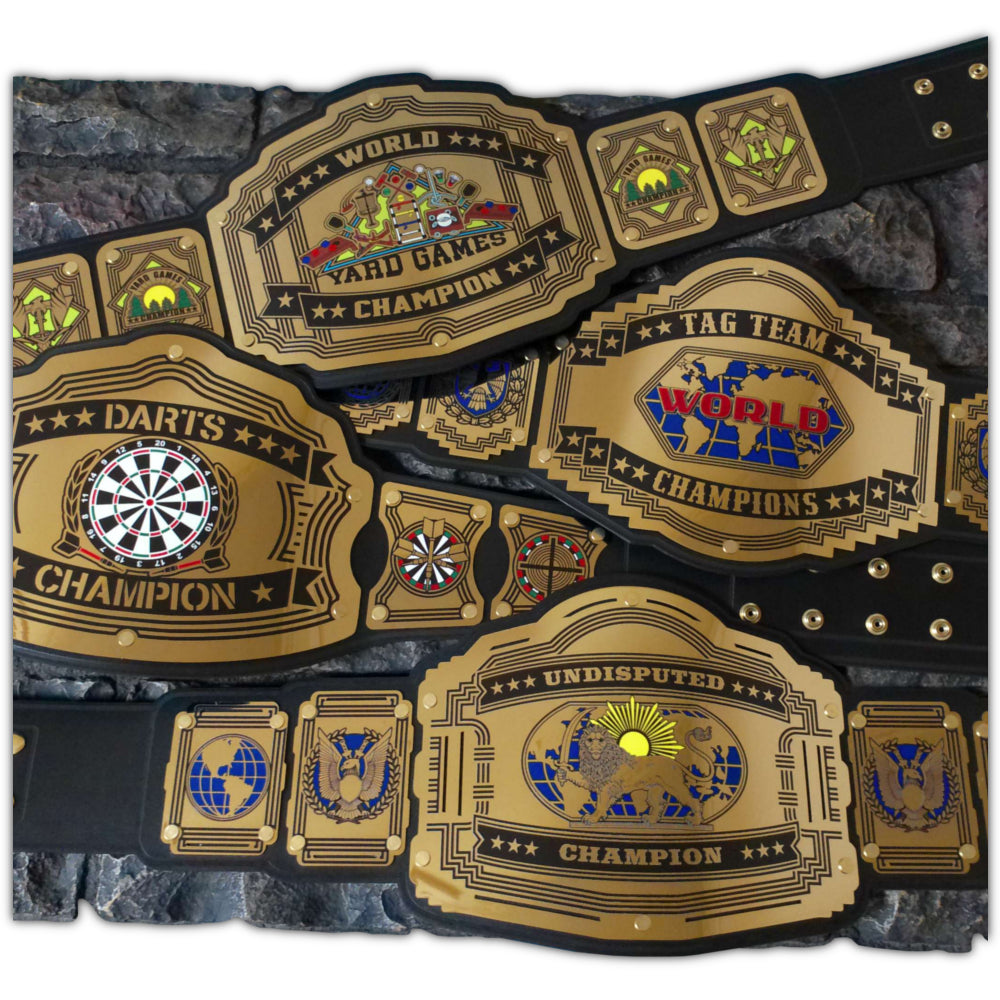 Boxing Championship Belt Trophy - Customizable Belts – Undisputed