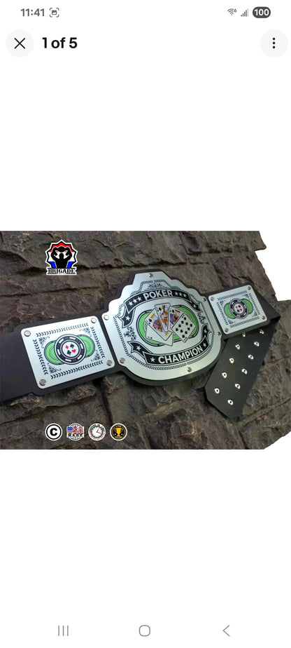 Poker Championship Title - Commander Series - Silver