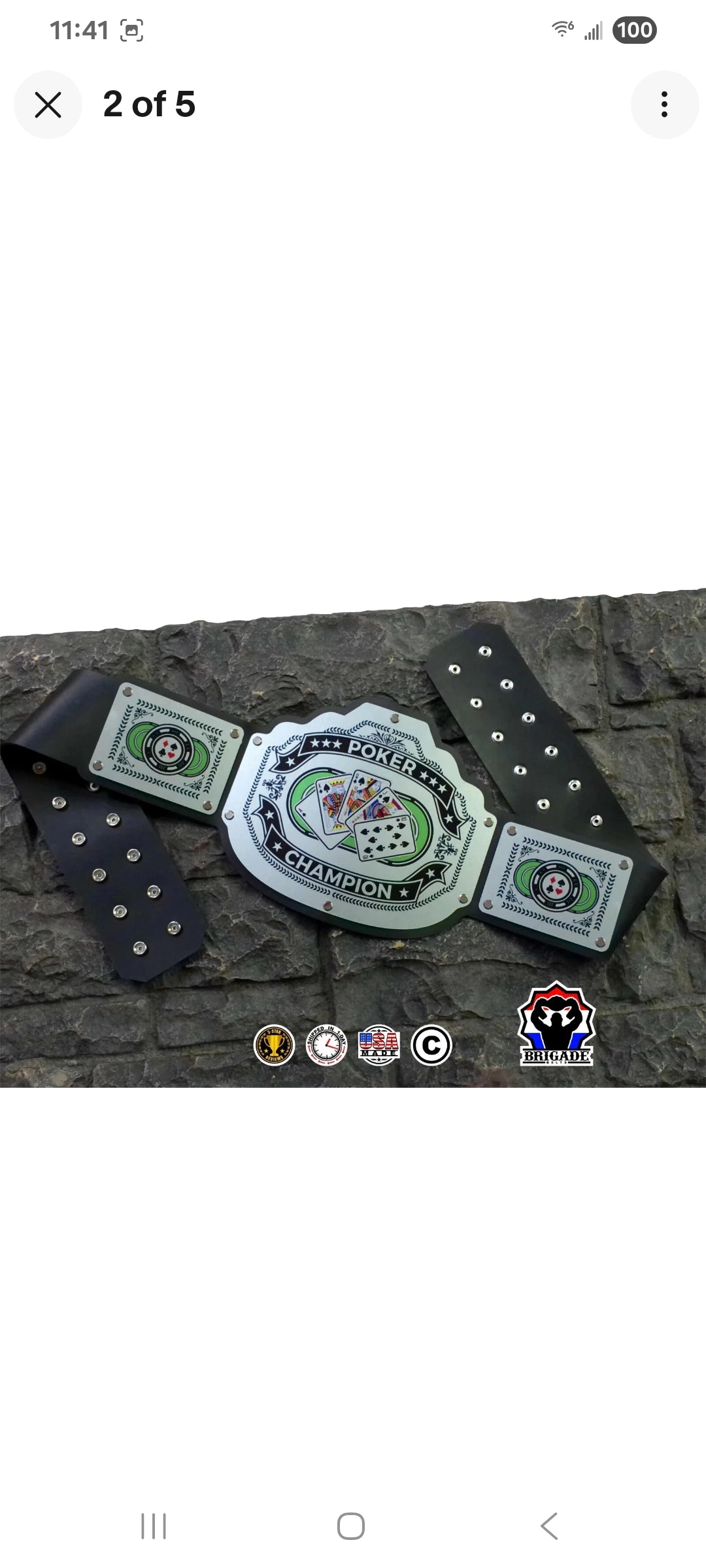 Poker Championship Title - Commander Series - Silver