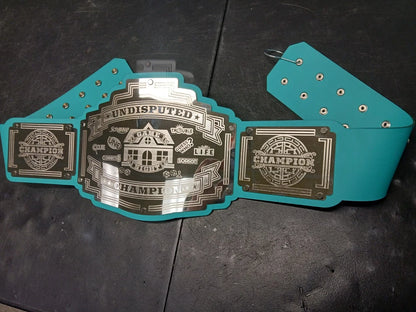 Game Night Undisputed Champion Belt - Bomber Series - Chrome