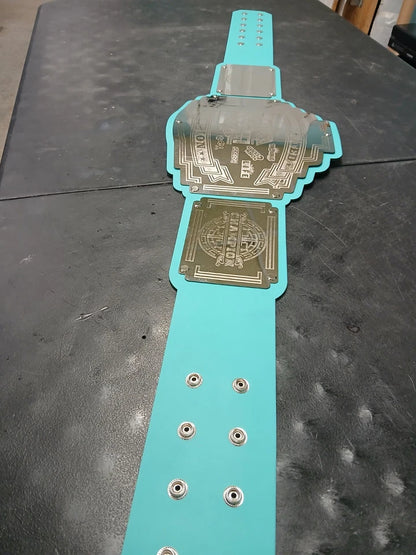 Game Night Undisputed Champion Belt - Bomber Series - Chrome