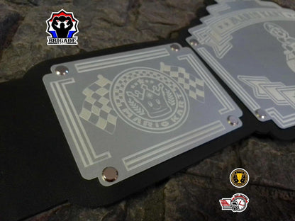 Mario Kart Championship Title Belt - Bomber Series - Silver