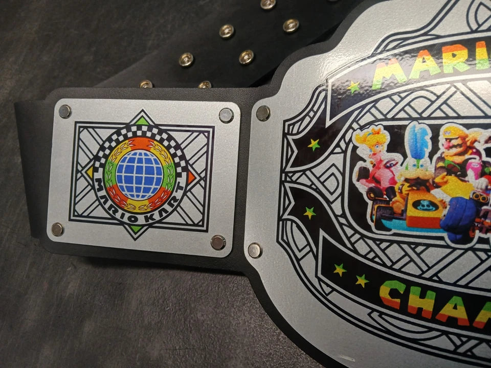 Mario Kart Championship Belt - Commander Series - Silver