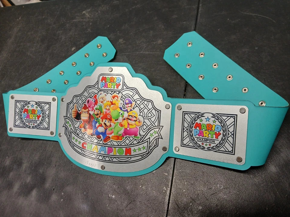 Mario Party Championship Belt - Commander Series - Silver