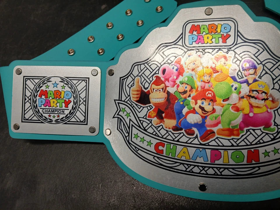 Mario Party Championship Belt - Commander Series - Silver