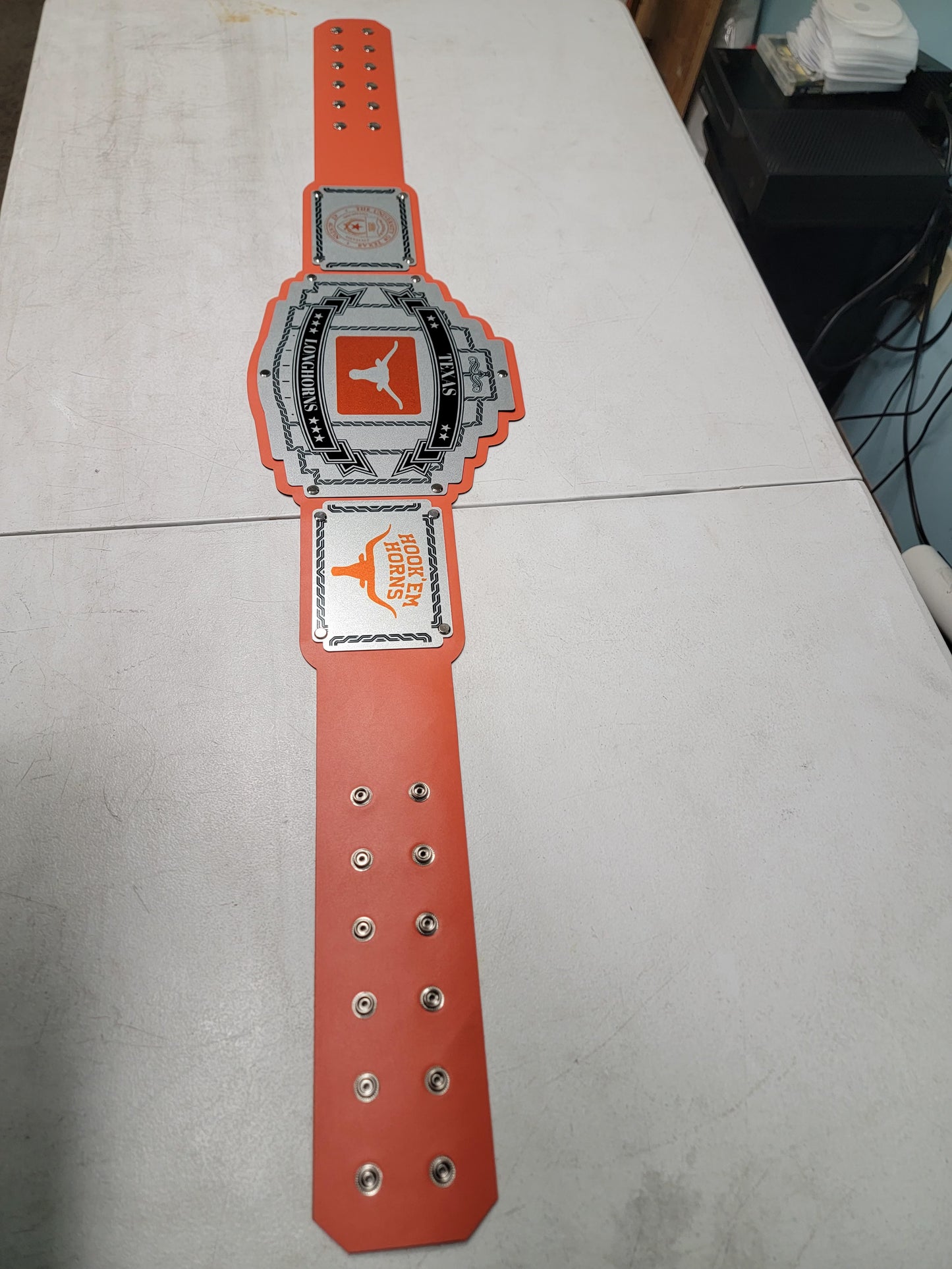 Texas Longhorms Championship Belt - Bomber Model