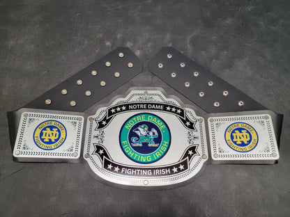 Notre Dame Fighting Irish Championship Belt  - Commander Model