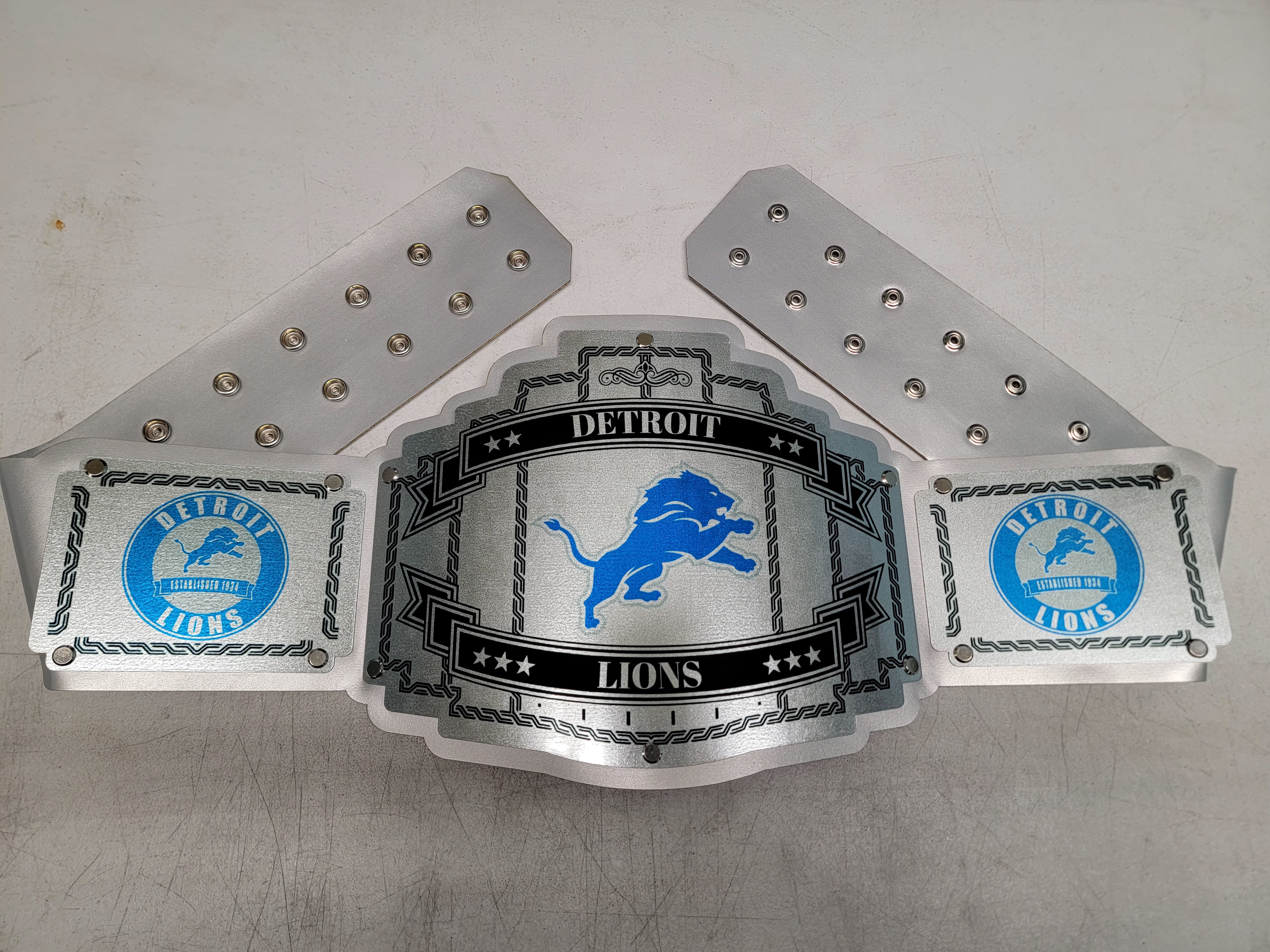 Detroit Lions - Bomber Series - Silver