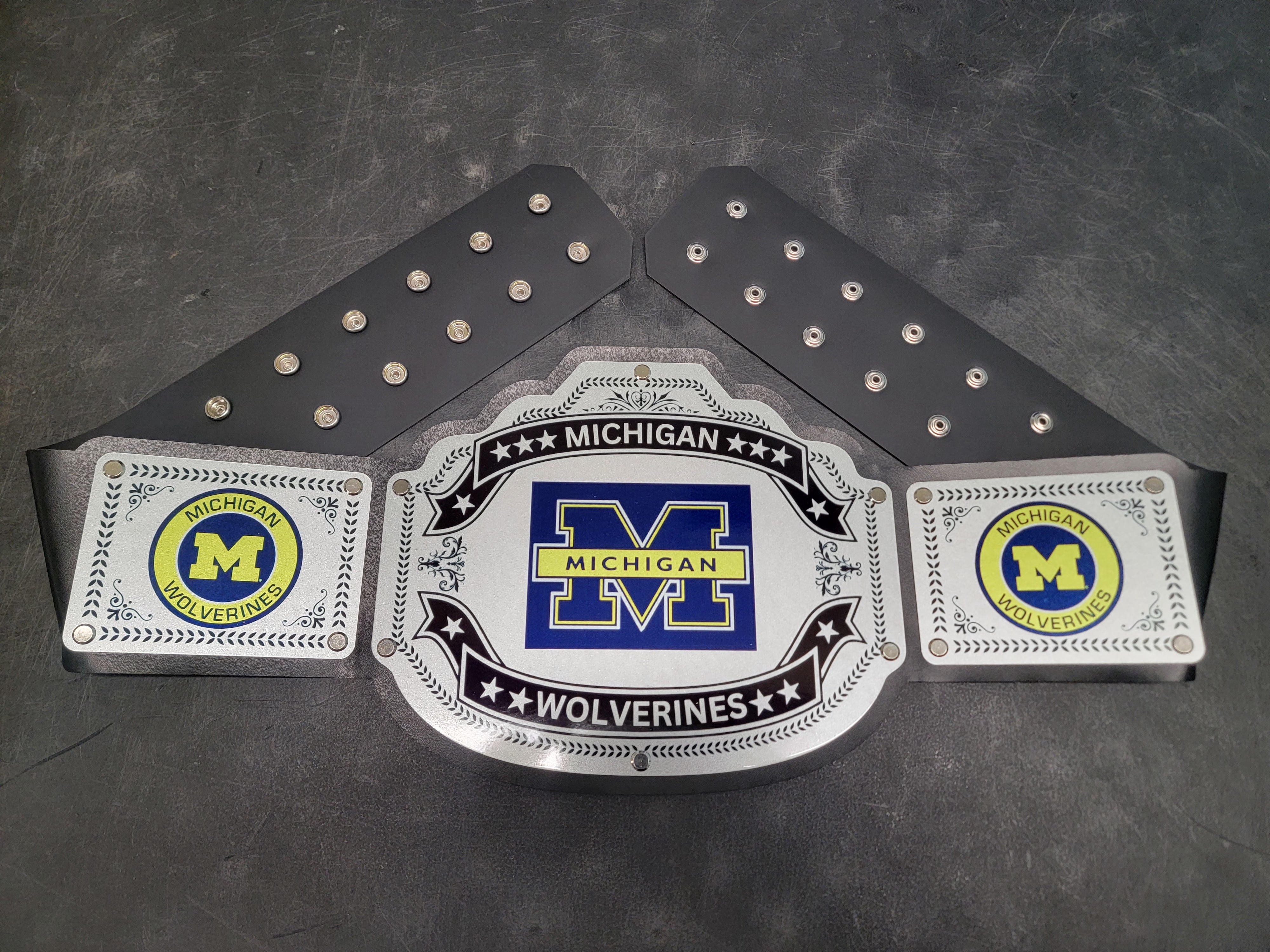 Michigan Wolverines Championship Belt - Commander Model