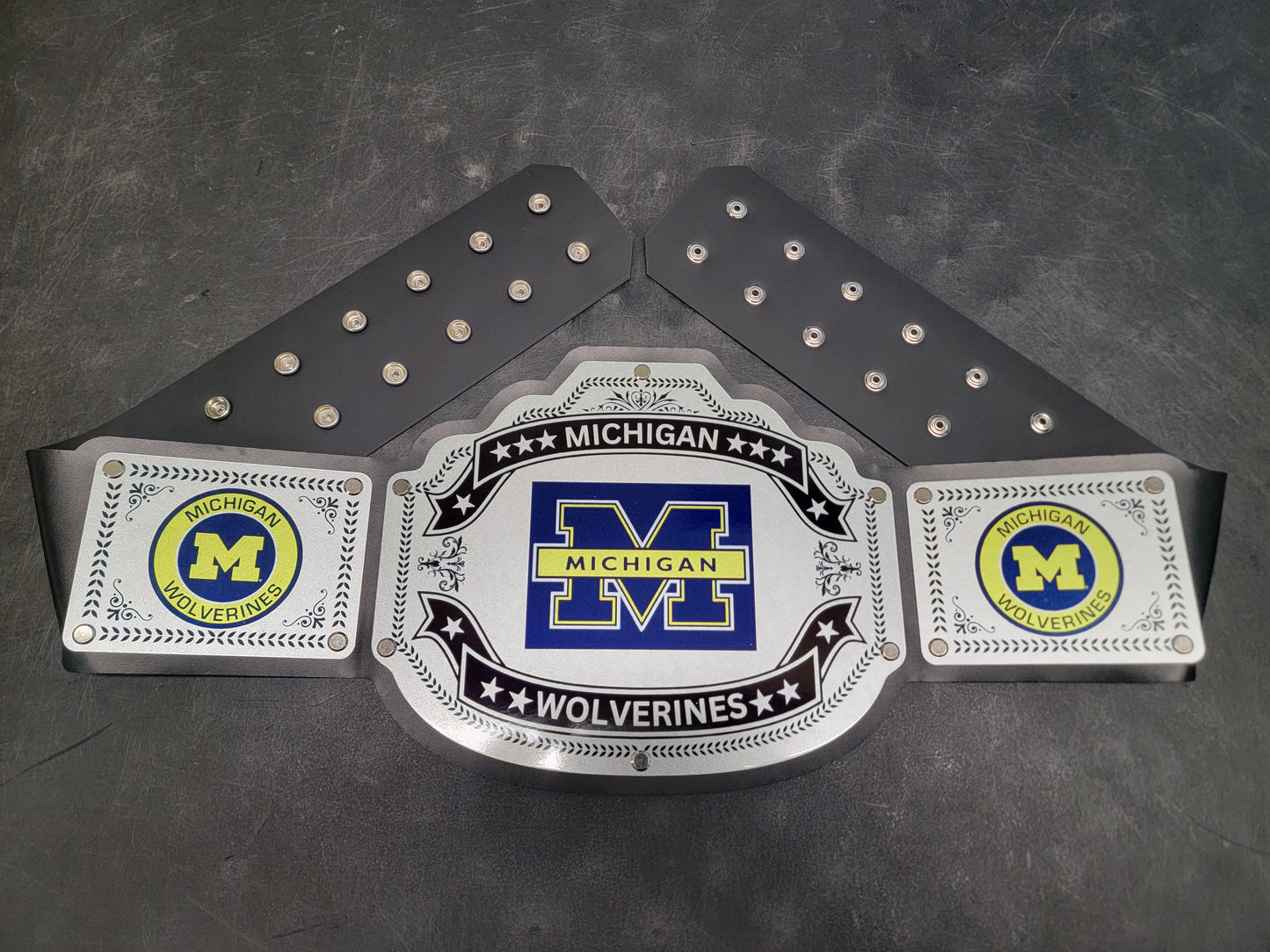 Michigan Wolverines Championship Belt - Commander Model
