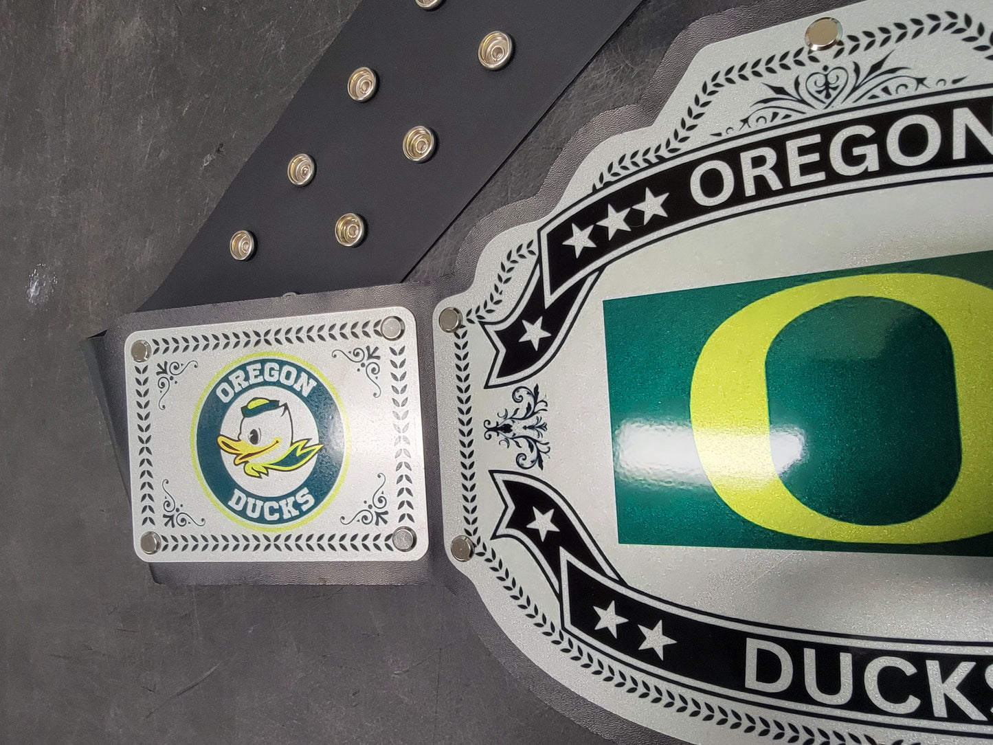 Oregon Ducks Championship Belt - Commander Model