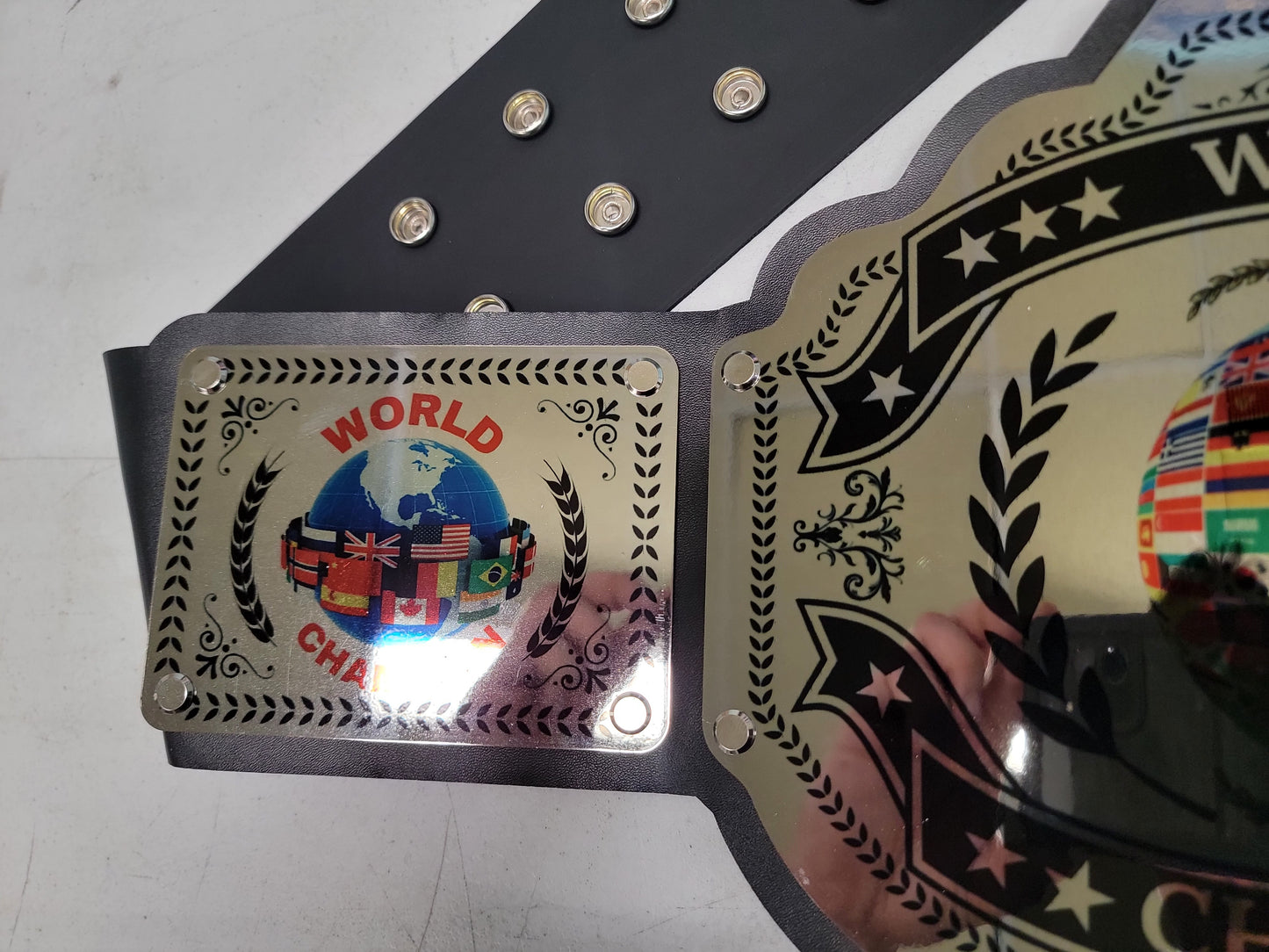 World Champion Championship Belt - Commander Series
