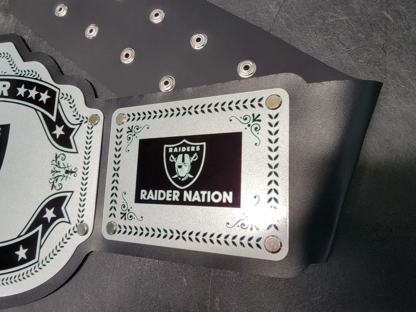 Raiders championship belt  - Commander Series