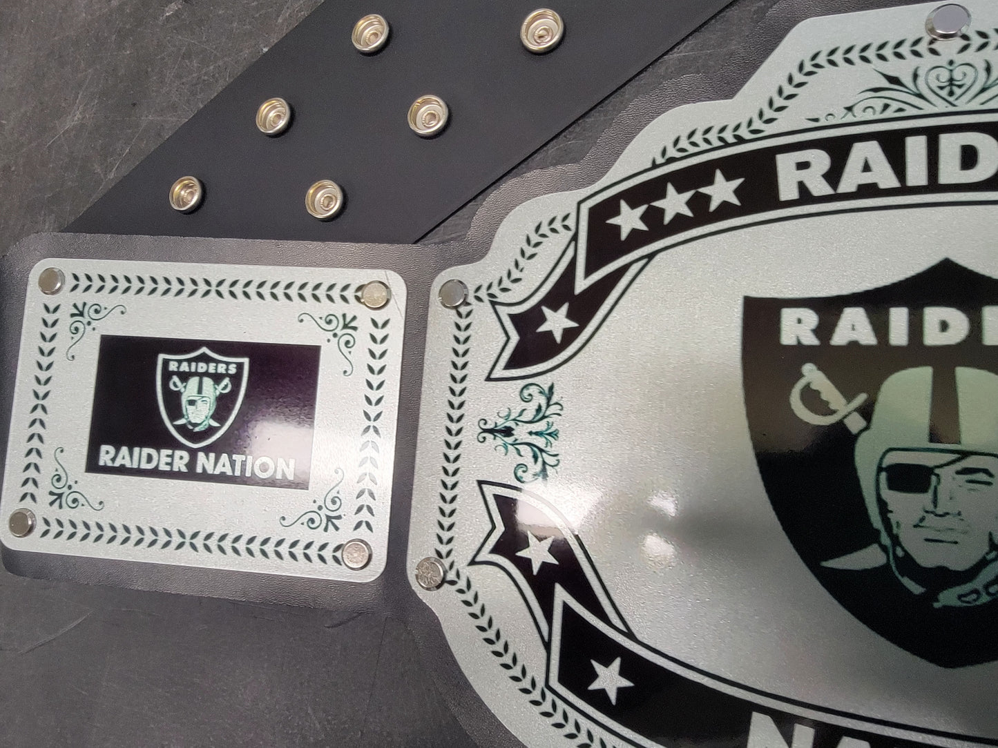 Raiders championship belt  - Commander Series