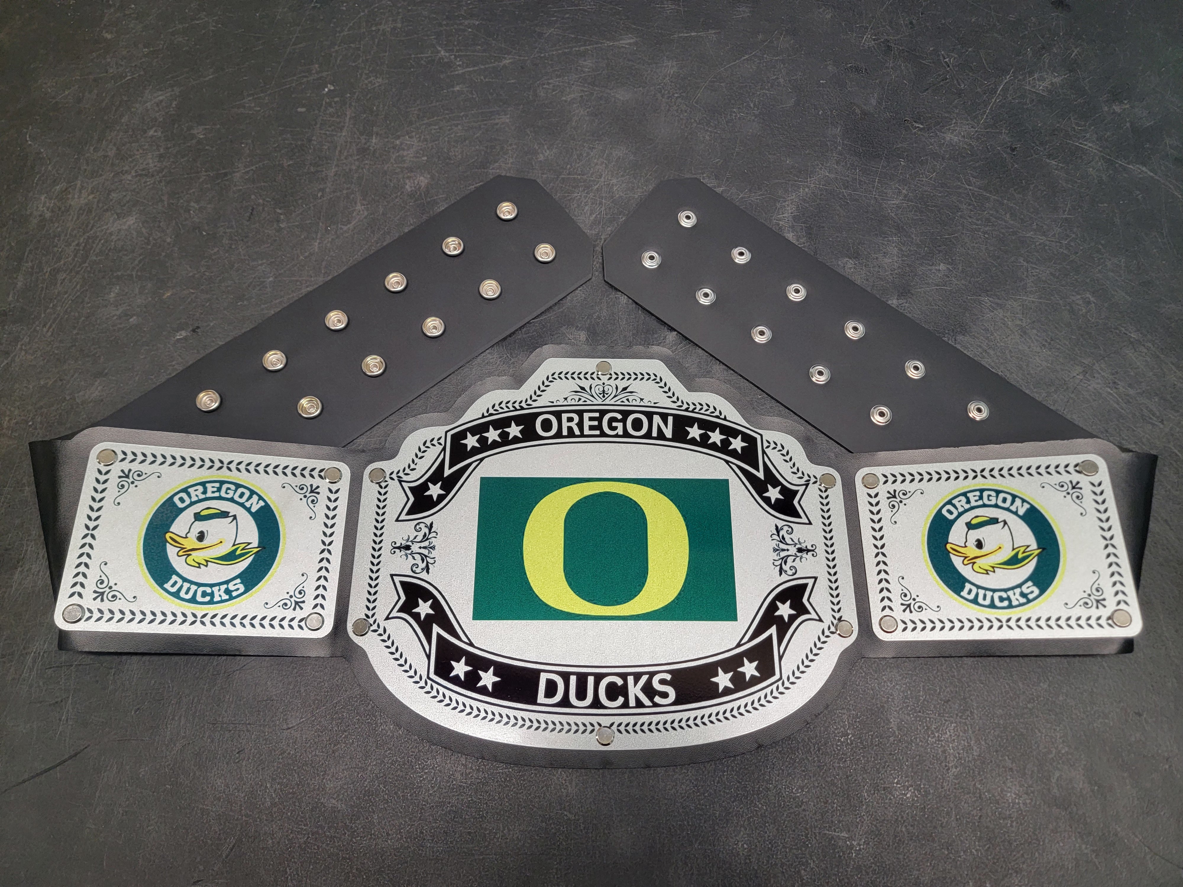 Oregon Ducks Championship Belt - Commander Model