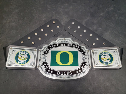 Oregon Ducks Championship Belt - Commander Model