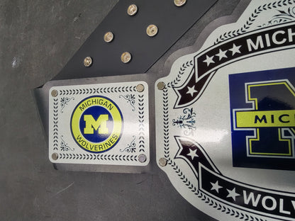 Michigan Wolverines Championship Belt - Commander Model